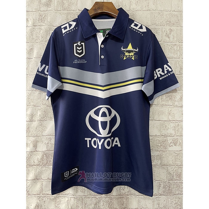 Maglia Polo North Queensland Cowboys Rugby 2024 Home